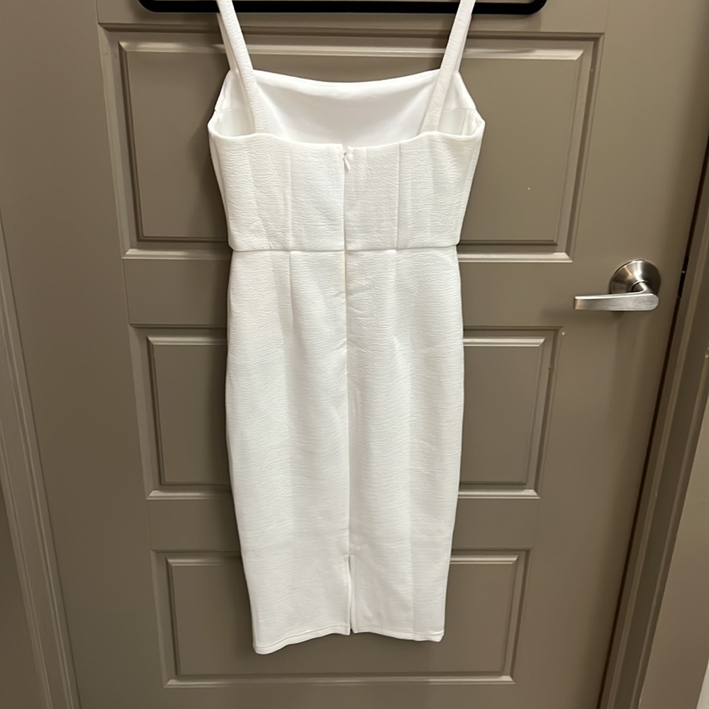 NEW Hello Molly White Midi Dress | Color: White | Size: XS | Never Worn - Picture 4 of 4
